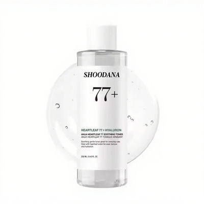 Natural Vegan Hydrating Calming Skin Balancing PH Level 77% Heartleaf Water Soothing Face Toner for All Skin