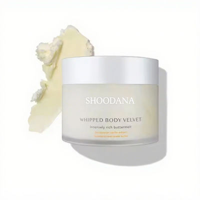 ODM / OEM Private Label Moisturising Intensely Rich Whipped Body Butter With Coconut and Vanilla Extracts Nourishing Smooth Shea Butter