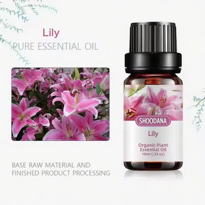 ODM / OEM Smooth Massage Oil Beauty Essential Oil Lily Essential Oil for Skincare in Cosmetic Industrial