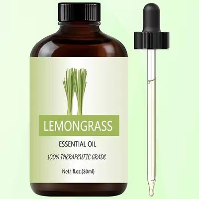 ODM / OEM Lemongrass Essential Oil 30ml 100% Pure and Natural Premium Grade Essential Oil for Diffuser and Aromatherapy