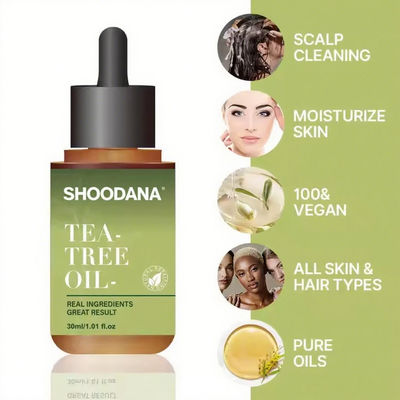ODM / OEM Essential Oil Popular Aromatherapy Safe Skincare Pure Tea Tree Oil