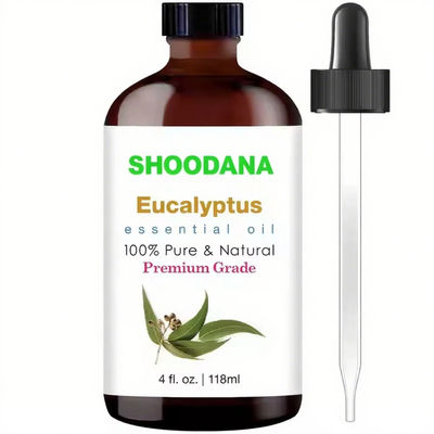 ODM / OEM Private Label Eucalyptus Essential Oil Organic Health-Nourishing Relaxation Moisturizer Soothing Oil for Body with Coconut Root