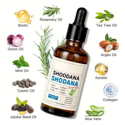 OEM / ODM Private Label Hair Care Organic Natural Scalp Treatment Peppermint Keratin Collagen Argan Tea Tree Oil Rosemary Hair Growth Oil