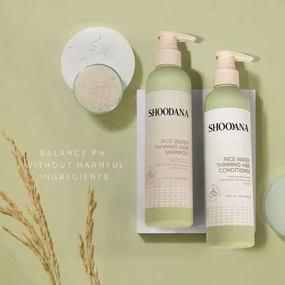 OEM / ODM Private Label Hydrating Organic Anti Hair Loss Rice Water Shampoo and Conditioner Hair Care for Oily Skin