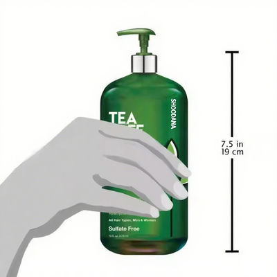 OEM / ODM Natural Tea Tree Oil Hair Care Products Organic Shampoo and Conditioner Nourishing Hair Grow Shampoo for Men and Women