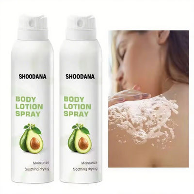 ODM / OEM 120ml Body Milk Nourishing Spray Glycerin Niacinamide Retinol Brightening Firming Lightening Body Lotion Moisturize Spray