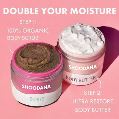 ODM / OEM Bath Body Scrub Lotion Bath Salt Gift Set Moisturizer Body Cream Lotion for Women Wholesale Vegan Brown Sugar Body Scrub