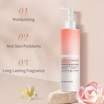 ODM / OEM Floral Fragrance Body Lighten Lotion and Cream for Dry Skin Whitening Lotion Nicotinamide Body Lotion