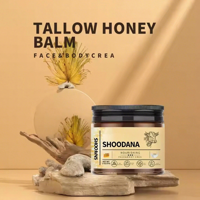 OEM / ODM Factory's Korean Skin Care Organic Body Butter Natural Honey Tallow Balm Vitamins Moisturizing Face Cream Beef Lotion