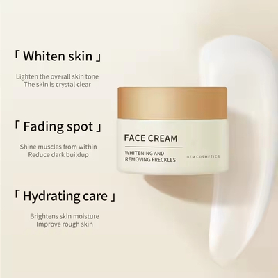 Skin Care Factory Custom Logo 30g 50g Dark Spot Anti Wrinkle Whitening Face Cream