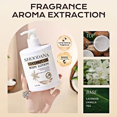 Private Label Coconut Oil Body Butter Coconut Butter Whitening Body Lotion Coconut Oil Shea Butter Body Lotion for Skin Care