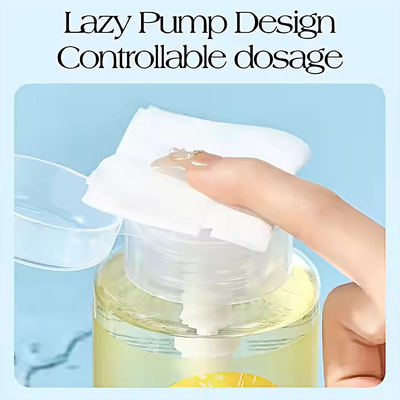 Vitamin C Makeup Remover Water with Pump Head Facial Cleanser Makeup Remove Face/ Lip/ Eyelash Vitamin C Micellar Water