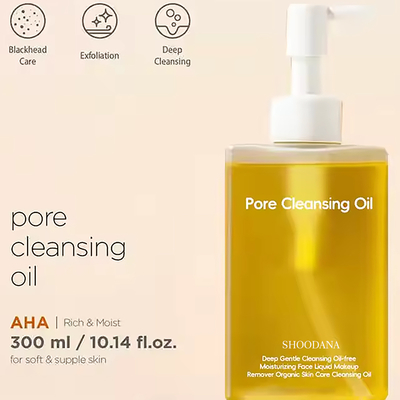 ODM / OEM Private Label Hydroxy Acid Pore Makeup Remover Facial Centella Cleansing Oil