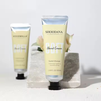 Private Label Skin Care Hand Care Organic Nourishing Moisturizing Orange Hand and Nail Cream