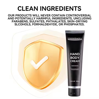 Private Label Hand Body Cream 100ml Hand Moisturizer Body Hydrating Hand Body Cream for men
