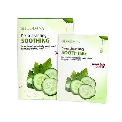 Wholesale Natural Plant Mask Beauty Skin Care Moisturizing Nourishing Cucumber Face Mask