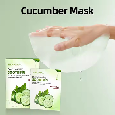 Wholesale Natural Plant Mask Beauty Skin Care Moisturizing Nourishing Cucumber Face Mask
