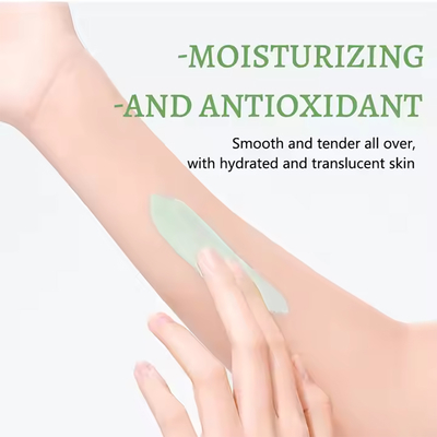 Body Care Cream for Dry Skin Private Label Moisturizing Hydrating Plant Green Tea Lotion Repairing Green Tea Body Butter