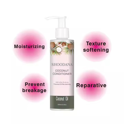 Conditioner Moisturizing Smooth Deep Nourishment Private Label Natural Organic Coconut Oil