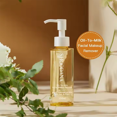 Private Label Liquid Makeup Remover Face Cleansing Oil Moisturizing Makeup Remover Deep Cleansing Oil for All Skin Types