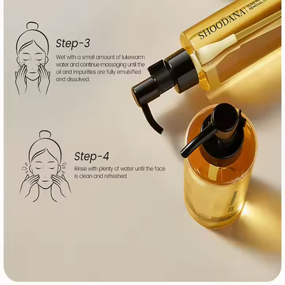 Customized Logo Waterproof Makeup Remover Oil for Pore Deep Cleansing and Facial Cleansing Makeup