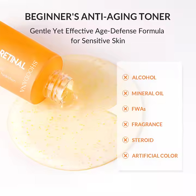 Wholesale 3-in-1 Korean Peptide Hyaluronic Acid Facial Toner Organic Moisturizing Natural Vegan Anti Aging Wrinkle Face Toner