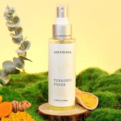 Private Label Skin Care Face Mist Spray Calming Hydrating Soothing Facial Vitamin C Turmeric Skin Toner