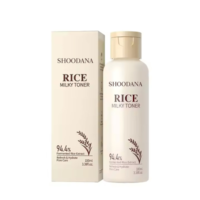 Organic Products Multi-functional Toner Pore Reduce Hydration Soothing Oil Balance Refreshing Face Skin Rice Toner