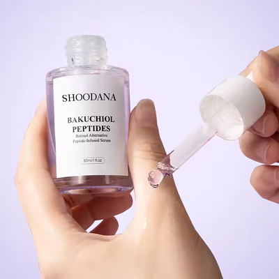 Skincare Serum Moisturizing Repair Face Lift Anti Aging Bakuchiol Peptides Alternative Peptide-Infused Serum