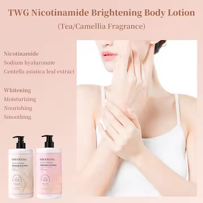 Private Label Nicotinamide Brightening Body Lotion&Cream Body Care Centella Asiatica Extract Whitening Body Lotion