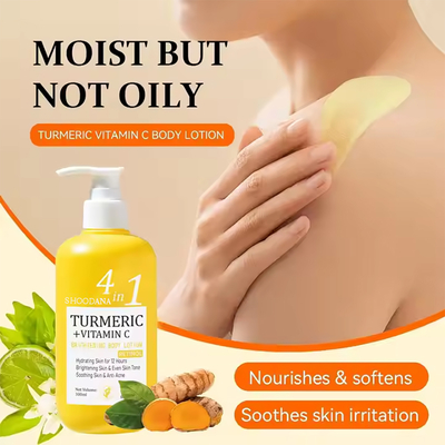 Turmeric Vitamin C Whitening Body Lotion Anti Acne Hydrating Brightening Body Lotion for Women Vitamin C Retinol Body Lotion